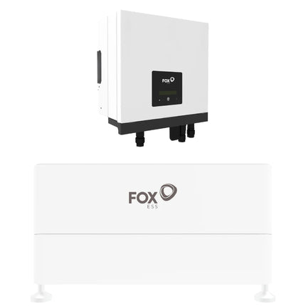 Fox ESS 5.0kW Hybrid Inverter with ECS2900 (A) Battery stack of 2 (5.76kWh)