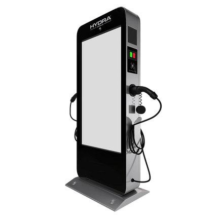 Hydra APOLLO MEDIA EV CHARGER Commercial 7 kW / 22 kW / 43 kW - Solar chargex