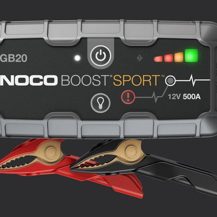 NOCO Boost 12V 500A Jump Starter - Solar chargex