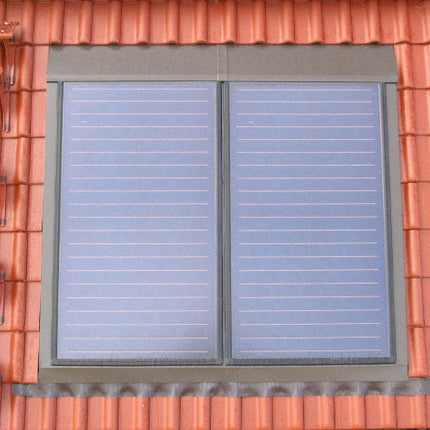 2x Flat Plate In Roof Complete Solar Thermal Kit - Solar chargex