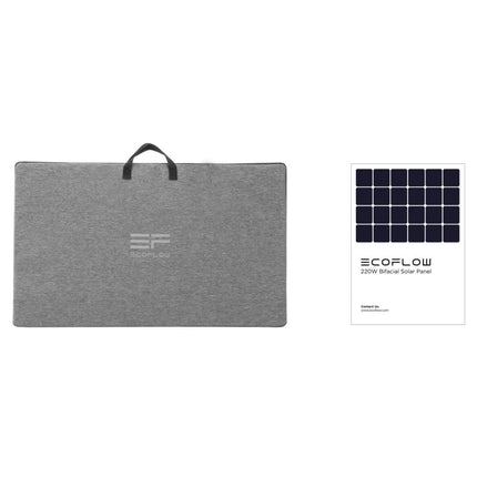 EcoFlow 220W Portable Solar Panel - Solar chargex