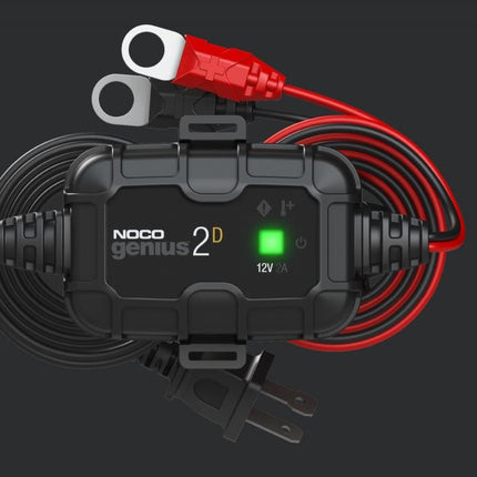 NOCO 2 Amp Direct-Mount Battery Charger and Maintainer - Solar chargex