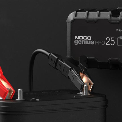 NOCO 25-Amp Battery Charger, Battery Maintainer, and Battery Desulfator - Solar chargex
