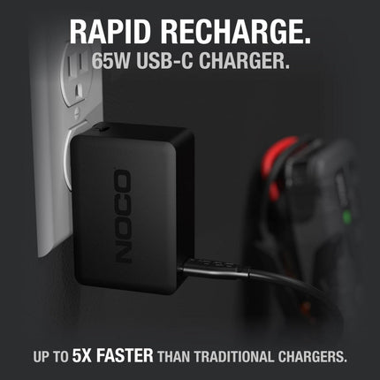 NOCO 65W USB-C Charger - Solar chargex