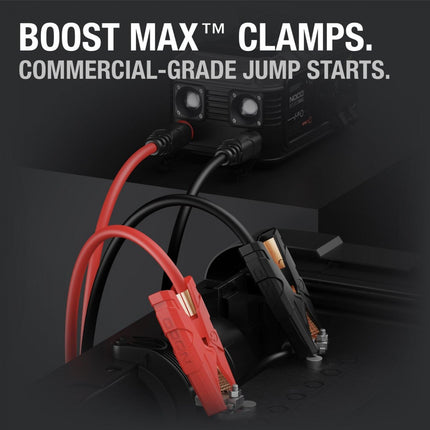 NOCO Boost MAX™ Battery Clamps - Solar chargex