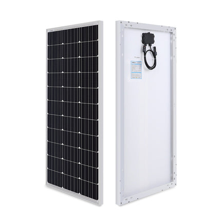 Renogy 100 Watt 12 Volt Monocrystalline Solar Starter Kit with PWM charger controller 30A - Solar chargex