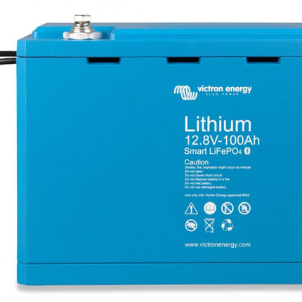 Victron 12.8V Lithium LiFePO4 100ah Battery – Smart - Solar chargex