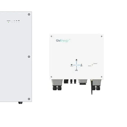 GivEnergy 9.5kwh with 5kw Gen2 Hybrid inverter Complete kit to charge from grid or solar - Solar chargex
