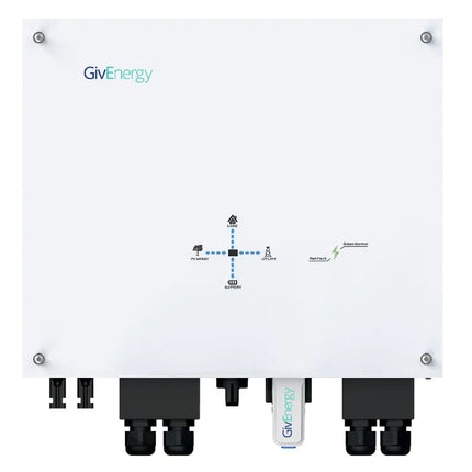 GivEnergy 9.5kwh with 5kw Gen1 Hybrid inverter Complete kit to charge from grid or solar - Solar chargex